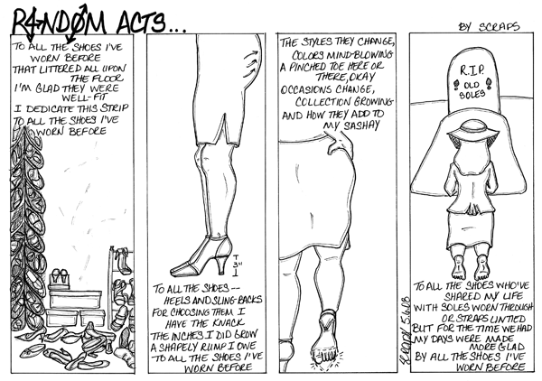 Click for full size. To All the Shoes