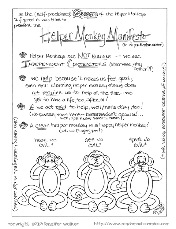 Helper Monkey Manifesto