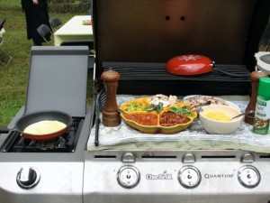 Our Omelet Station Set-Up